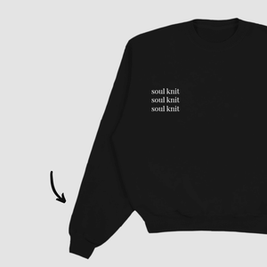 Soul Knit® Original Crewneck [Black]