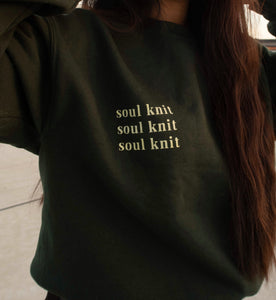 Soul Knit® Original Crewneck [Forest Green]